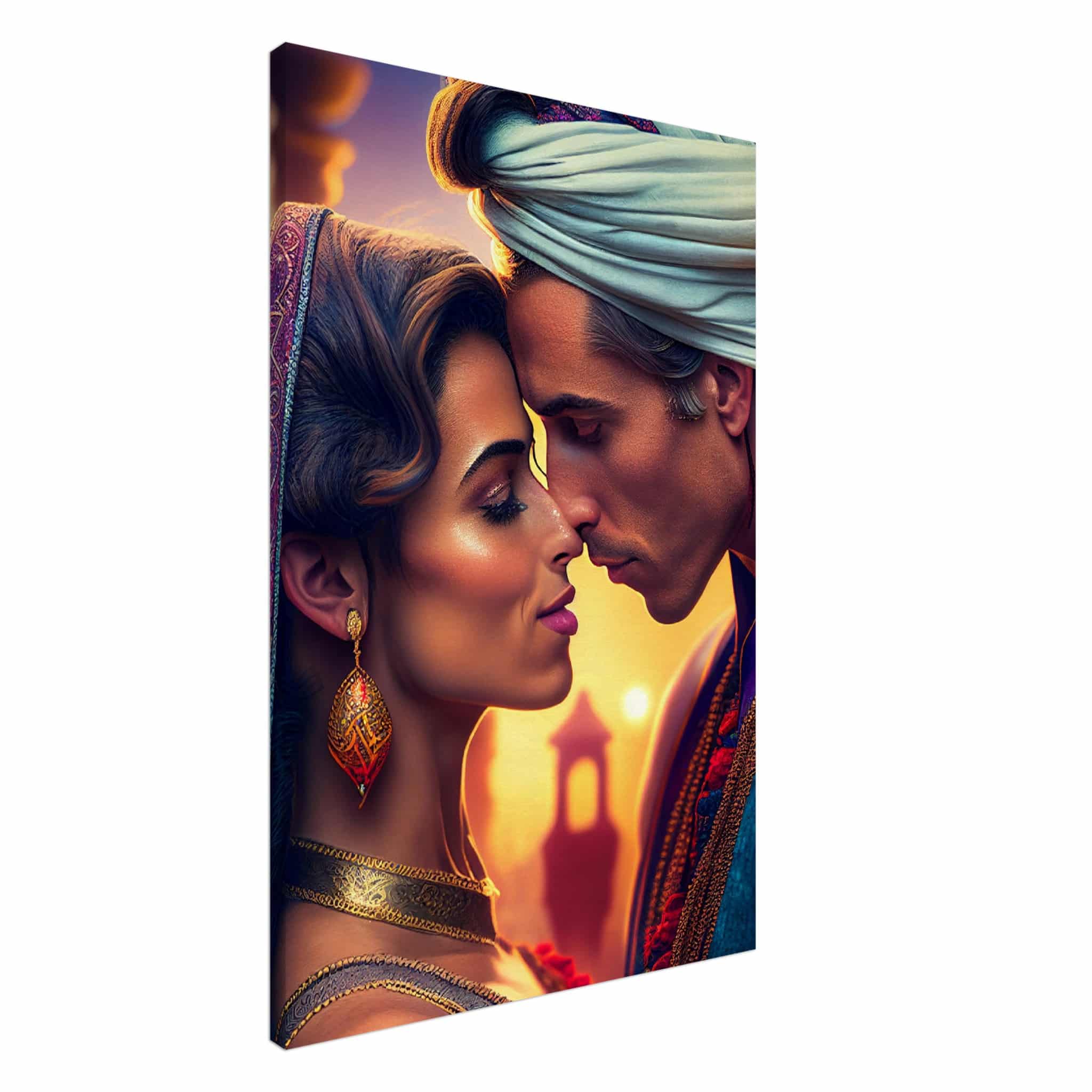 Toile Aladdin & Jasmine