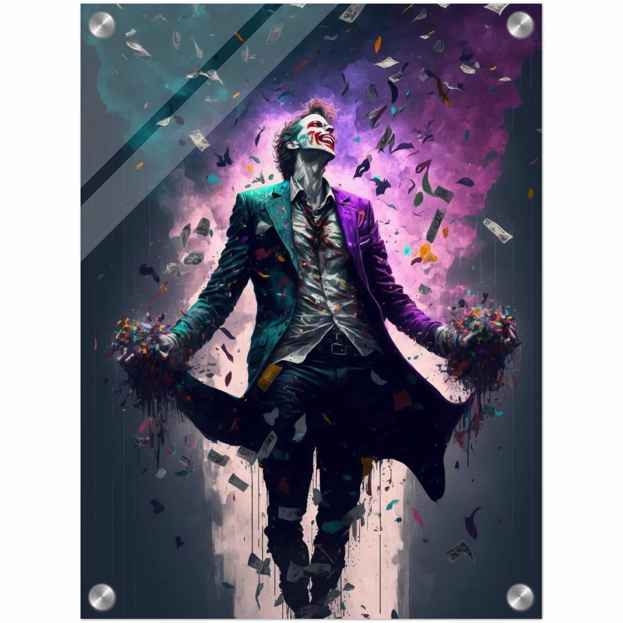 Tableau plexiglass The Joker