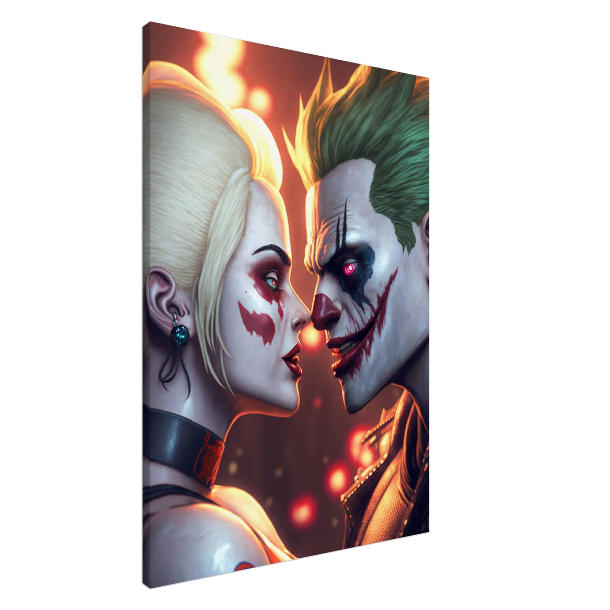 Toile Harley Quinn & Joker