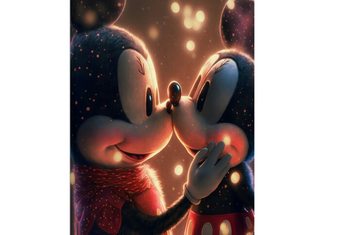 Toile Mickey Mouse & Minnie